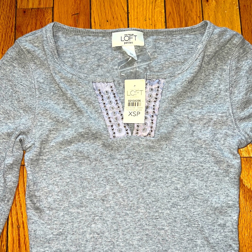 Ann Taylor Loft brand new long sleeve shirt